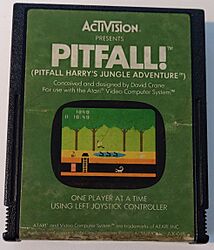 Cartucho de Atari 2600 del juego Pitfall.jpg