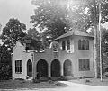 Copy image to show historic view of the mission - National Park Seminary, Indian Mission, 2790 Linden Lane, Silver Spring, Montgomery County, MD HABS MD,16-SILSPR,2N-12-crop
