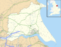 East Riding of Yorkshire UK location map