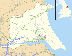 Kingston upon Hull ubicada en Yorkshire del Este
