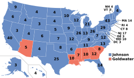 Elecciones presidenciales de Estados Unidos de 1964