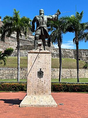Archivo:Estatua Blas de Lezo Cartagena de Indias 2024-11-10