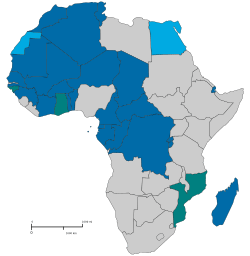 Archivo:Francophone Africa