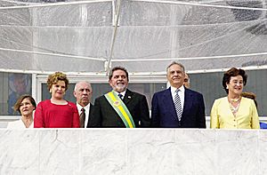 Archivo:Inauguration of Luiz Inácio Lula da Silva in 2003