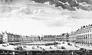 Archivo:J Bowles's view of St James's Square