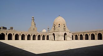 Kairo Ibn Tulun Moschee BW 4