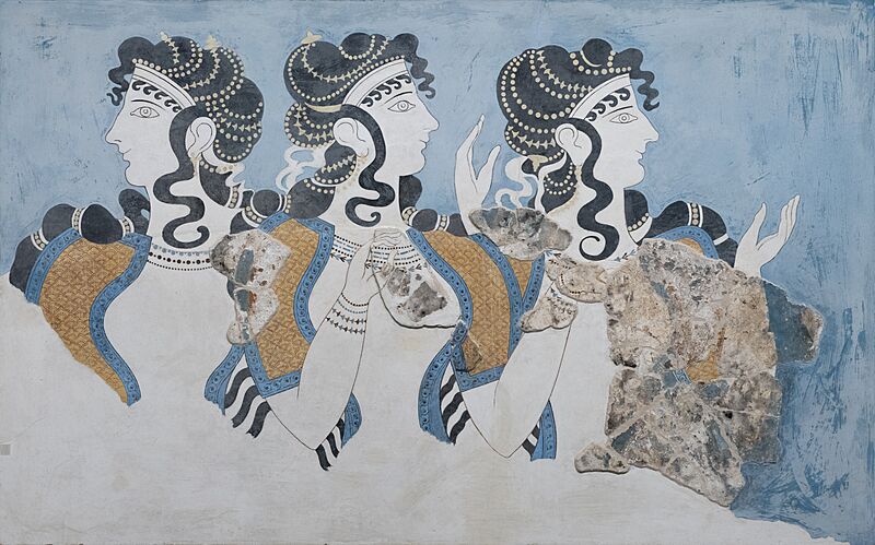Knossos women fresco