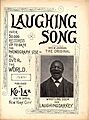 Laughing song sheet music cover