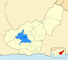 Localización del Área Metropolitana de Granada.svg