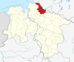 Locator map STD in Lower Saxony.svg
