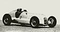 Luigi Fagioli, vainqueur du Grand Prix d'Espagne en 1934 à Lasarte, Saint-Sébastien, sur Mercedes-Benz W25
