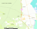 Map commune FR insee code 11086
