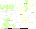 Map commune FR insee code 33275