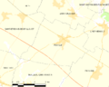 Map commune FR insee code 85181