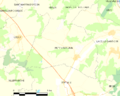 Map commune FR insee code 89313
