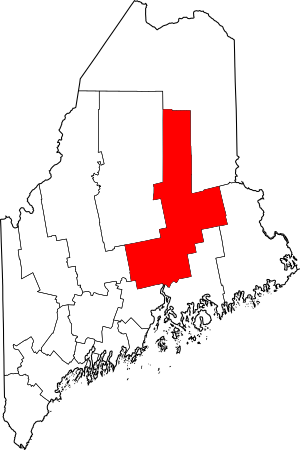 Archivo:Map of Maine highlighting Penobscot County