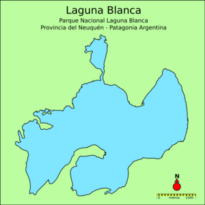 Archivo:Mapa Laguna Blanca Provincia del Neuquen