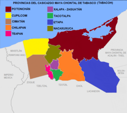 Archivo:Mapa Provincias Chontales