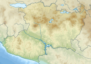 Archivo:Mexico Michoacan topographic location map