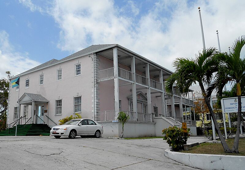 Ministry of Foreign Affairs building in Nassau