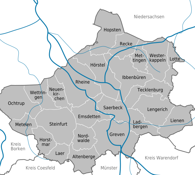 Municipalities in ST