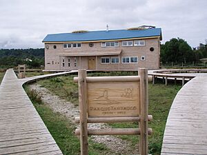Parque Tantauco, Caleta Inío.JPG