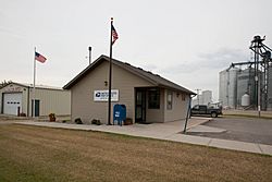 Post office in Colfax, North Dakota 7-29-2009.jpg