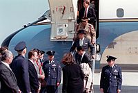 Archivo:President Joaquin Bologuer of the Dominican Republic and his entourage arrive for a state visit - DPLA - 9dc1bd113ee971632527325a0f6b1fba