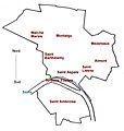 Quartiers melun