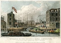 Archivo:Regents canal dock 1828