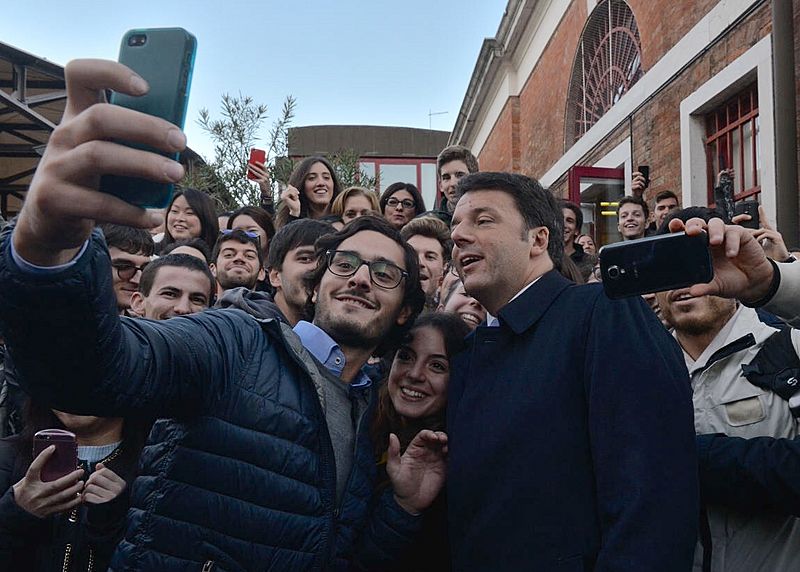 Renzi selfie