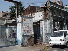 Schäden Santiago Erdbeben 2010
