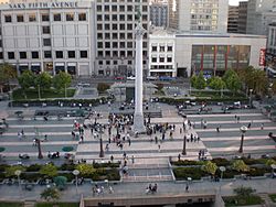 Union Square, SF from Macy's 1.JPG