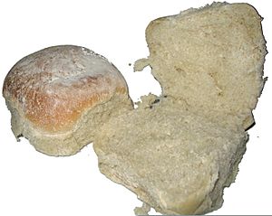 Archivo:Waterford Blaa, bla or blah (bread of Ireland)