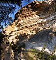 Wind erosion cave, blue mountains