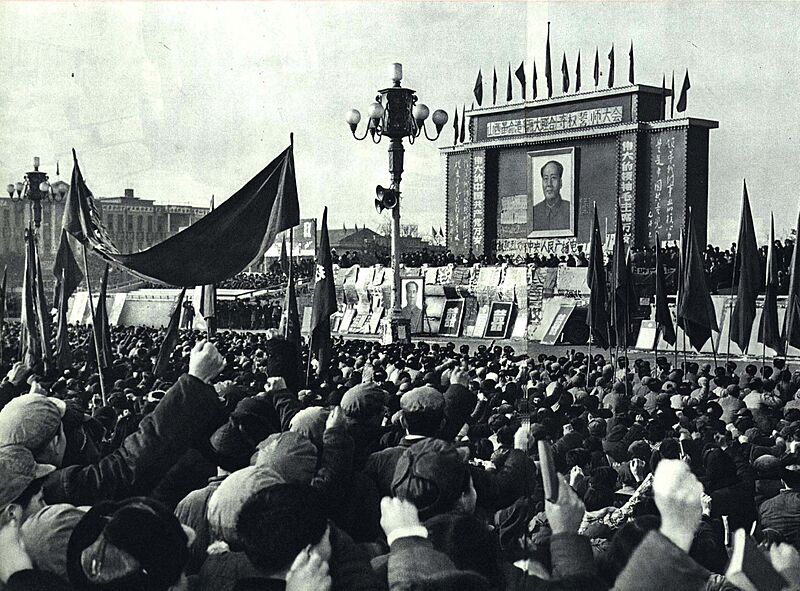 1967-04 山西革命造反派大联合夺权誓师大会