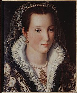 Archivo:A lady by A.Allori (Palazzo Pitti)