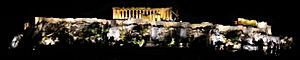 Archivo:Acropolis of Athens at night (cropped)