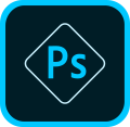 Archivo:Adobe Photoshop Express logo