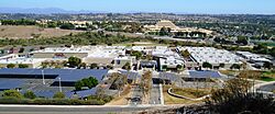 Aliso Niguel High School and Chet Holifield Federal Building from Hillview Park.jpg