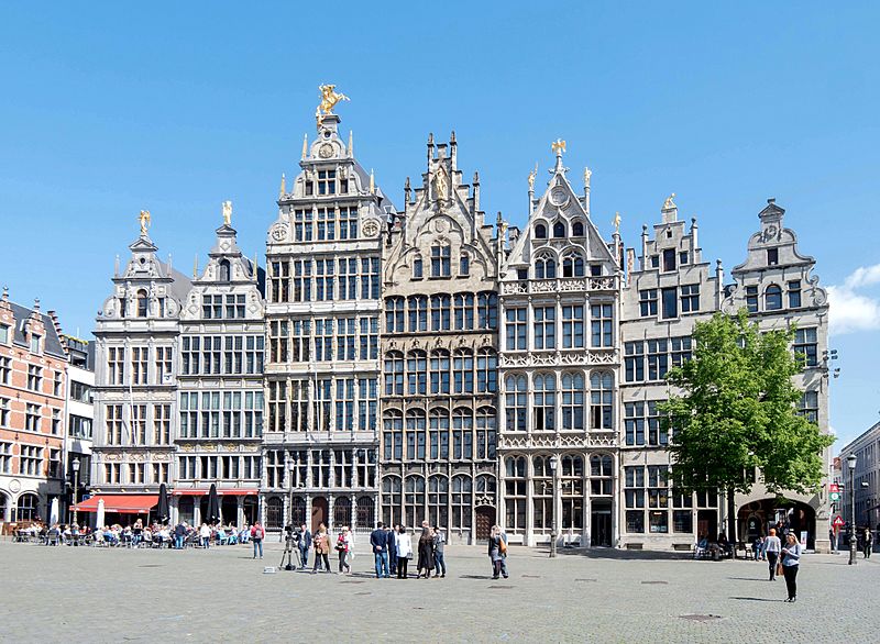 Antwerpen, Gildehäuser