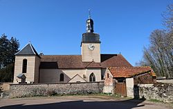 Bierre-lès-Semur (21) Église Saint-Léonard - Extérieur - 03.jpg