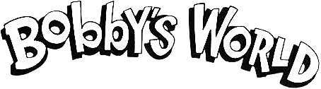 Bobby's World text logo