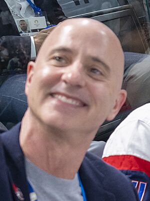 Archivo:Brian Boitano on July 27, 2024, in Paris, France (cropped)