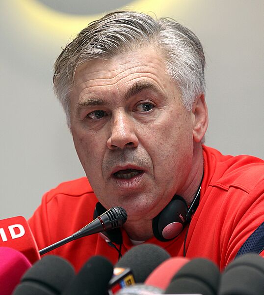 Carlo Ancelotti 2012 (cropped)