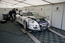 Archivo:Colin McRae Porsche 997 GT3 Cup (Vertu) Knockhill