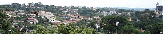Vista panorámica del centro de la ciudad de Contagem