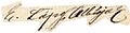 Firma de Enrique López Albújar
