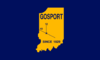 Flag of Gosport, Indiana.svg
