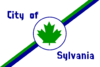 Flag of Sylvania, Ohio (1977–2021).svg